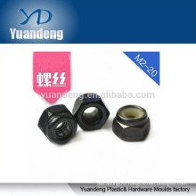 5/16-24 thread black zinc plating hex nylon insert locknuts